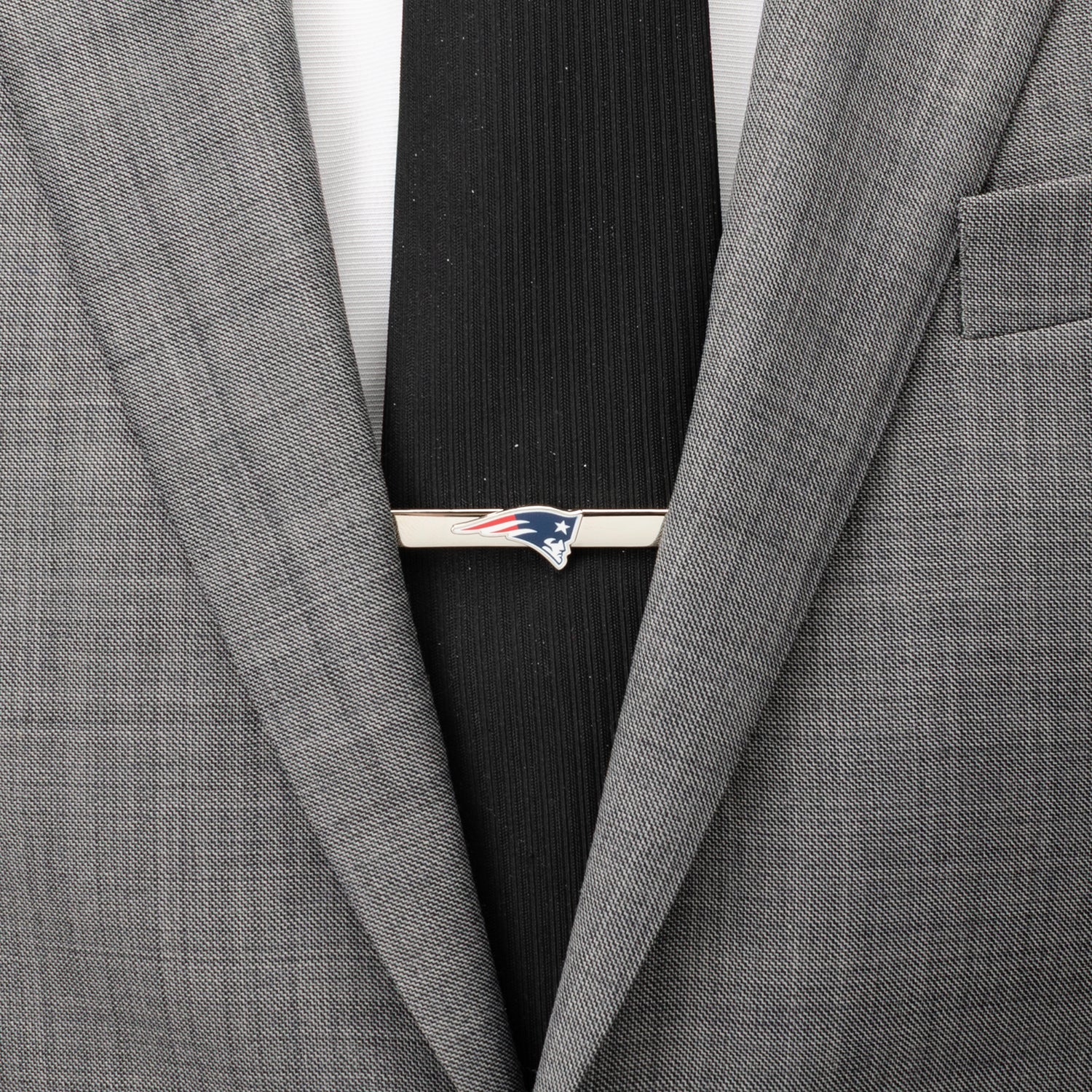 NFL New England Patriots Cufflinks and Tie Clip Gift Set