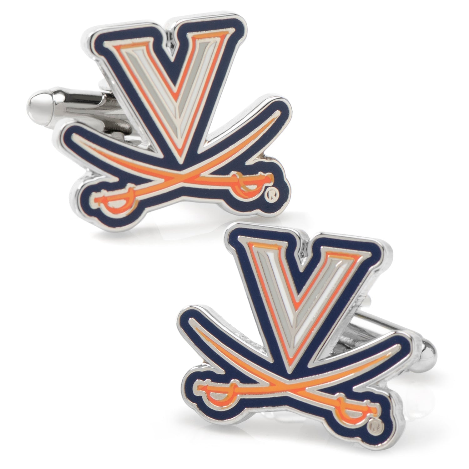 NCAA Virginia Cavaliers Cufflinks & Tie Clip Gift Set