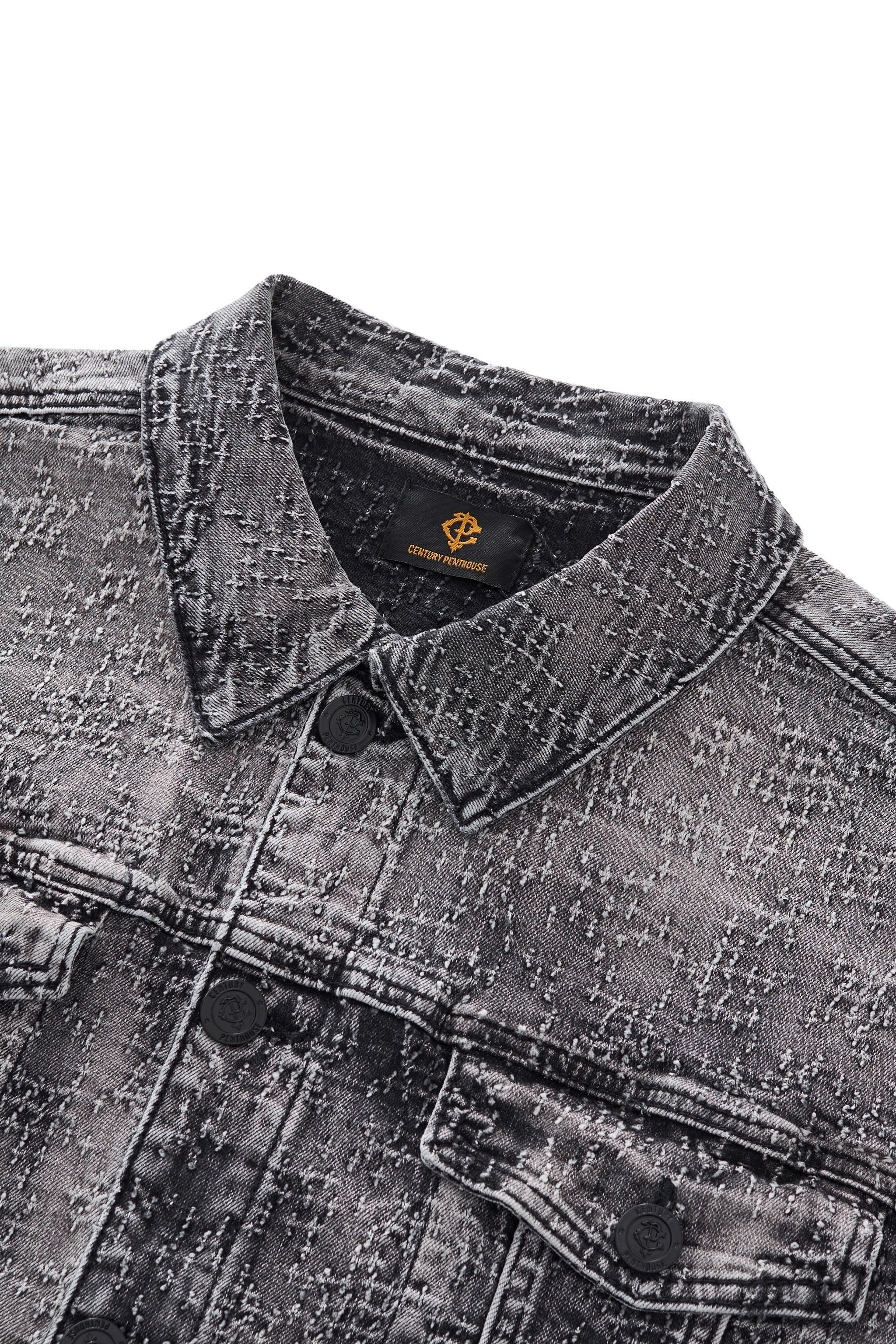 Sanctum Cross Denim Jkt – Century Penthouse GREY