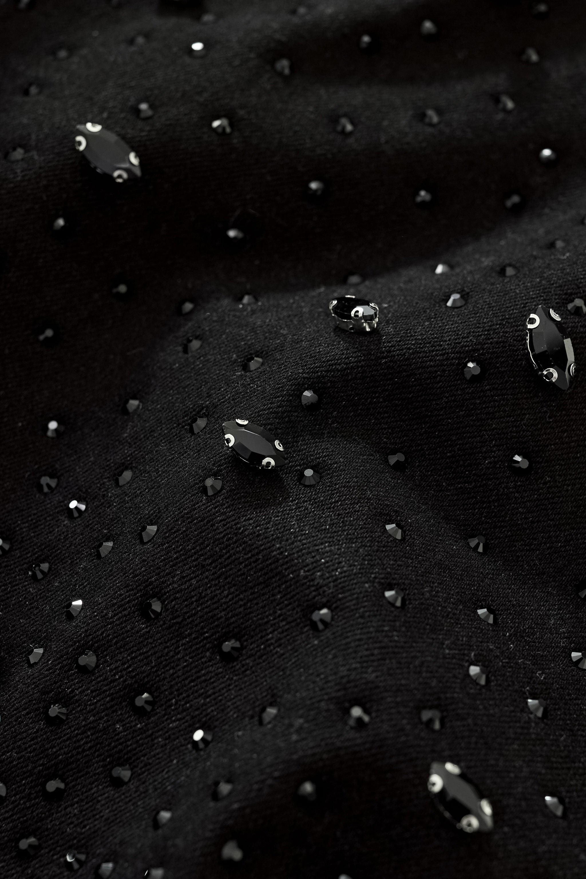 Celestial Stud Denim Jkt – Century Penthouse BLACK