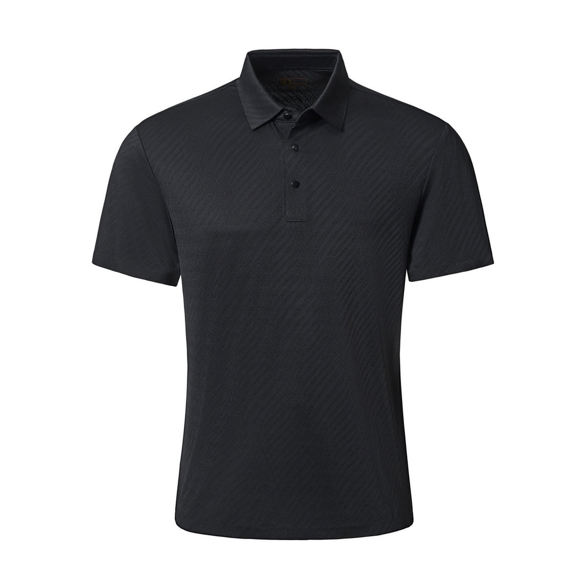 Phantom Seamless Polo BLACK