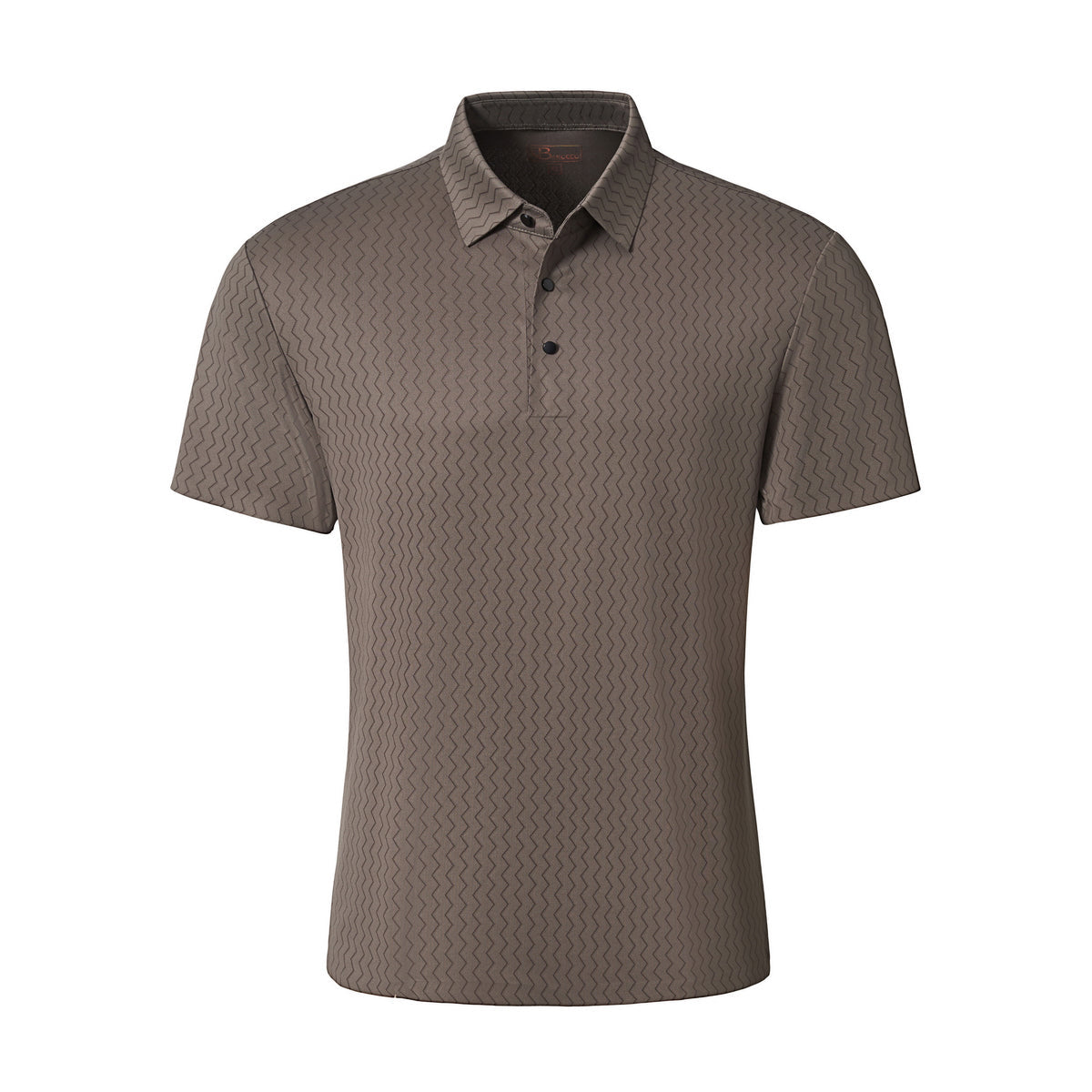 Waveform Tech Men's Polo Brown