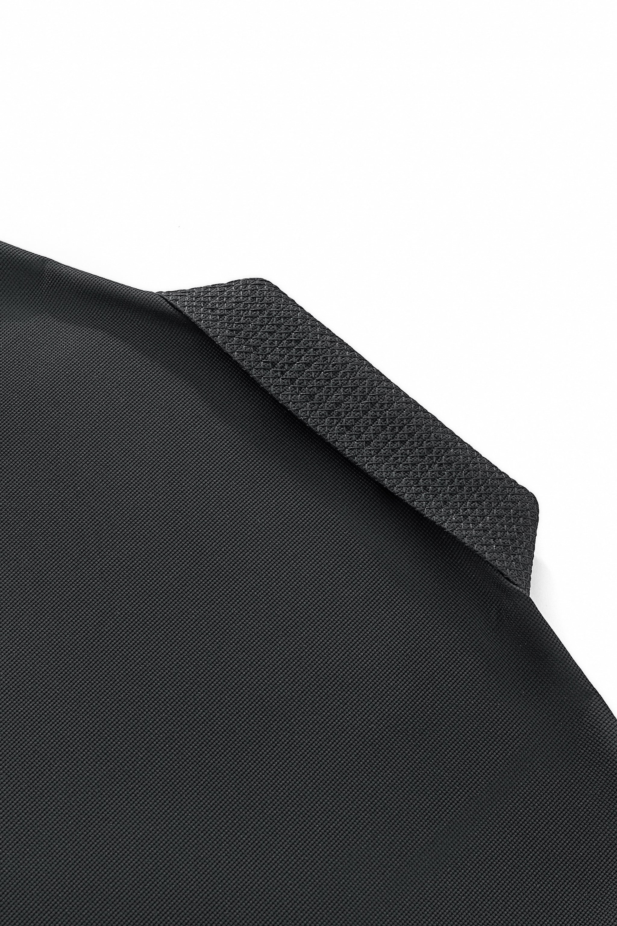 Stride Contrast Collar Polo BLACK