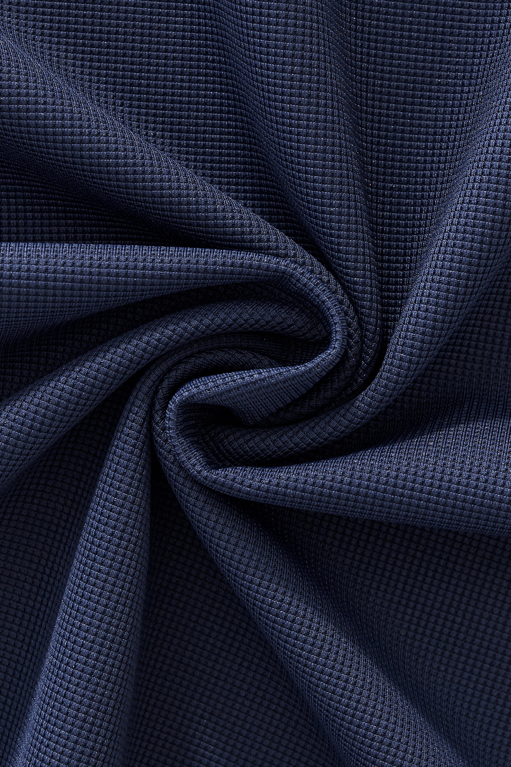Stride Contrast Collar Polo NAVY