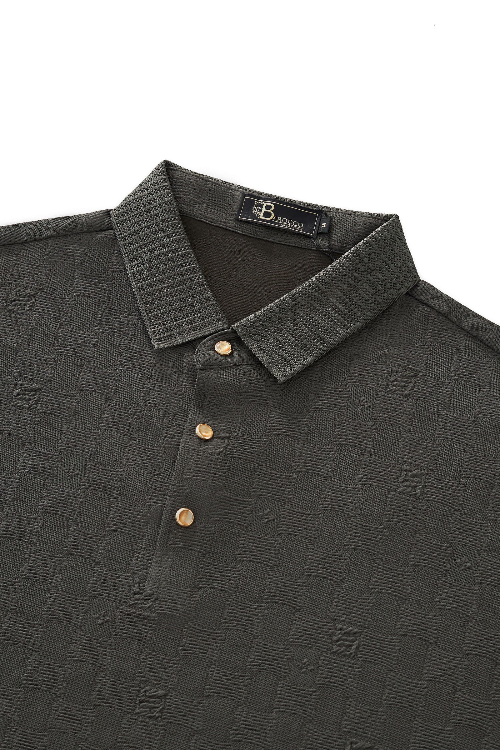 Seamless Check Texture Polo ARMY