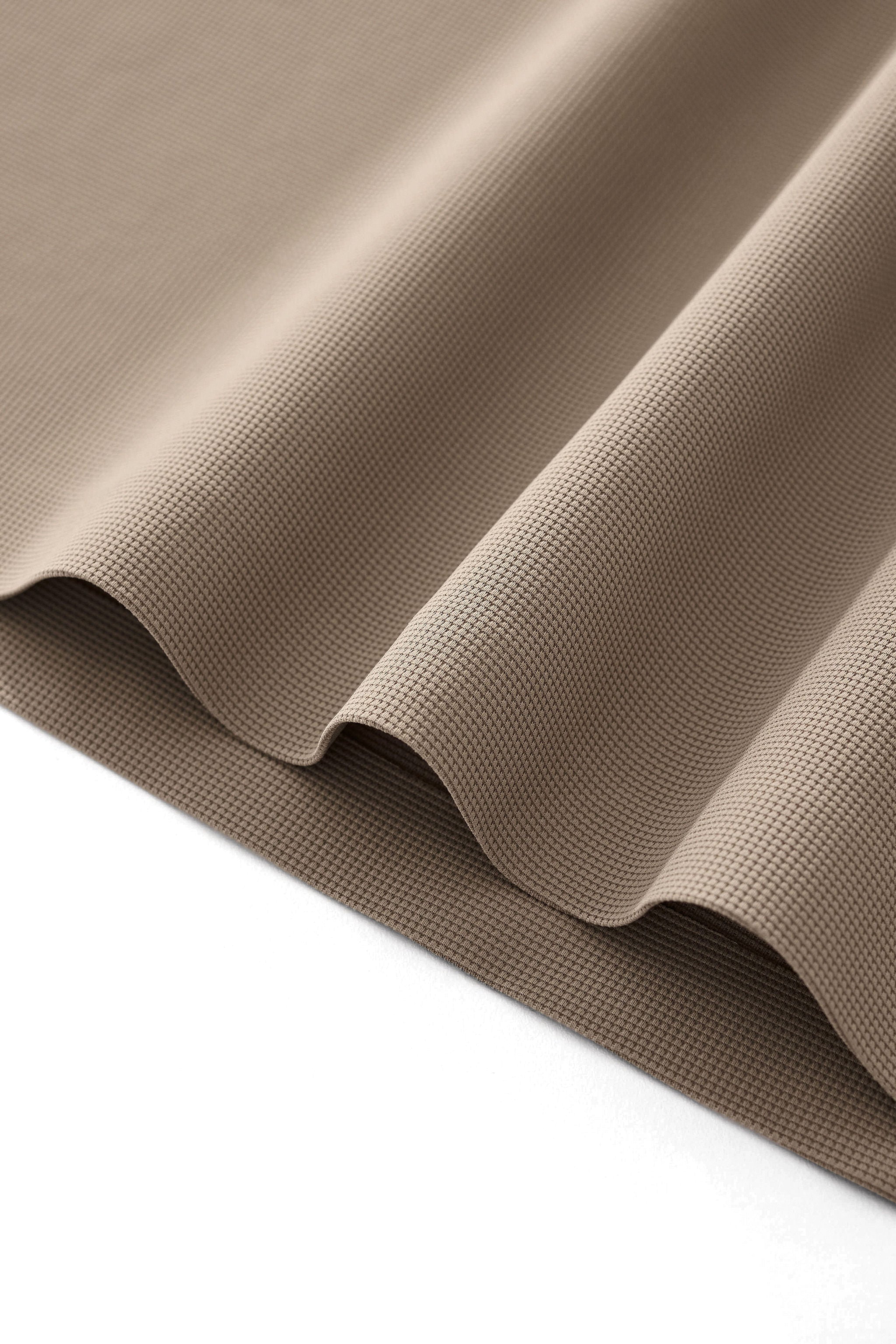 Ornate Trim Polo KHAKI