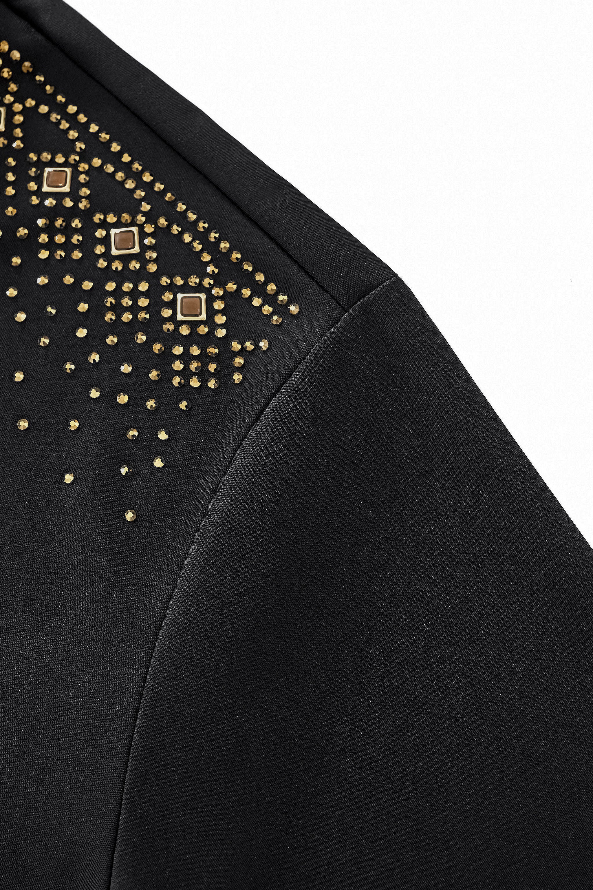 Lustre Trim Polo BLACK/GOLD