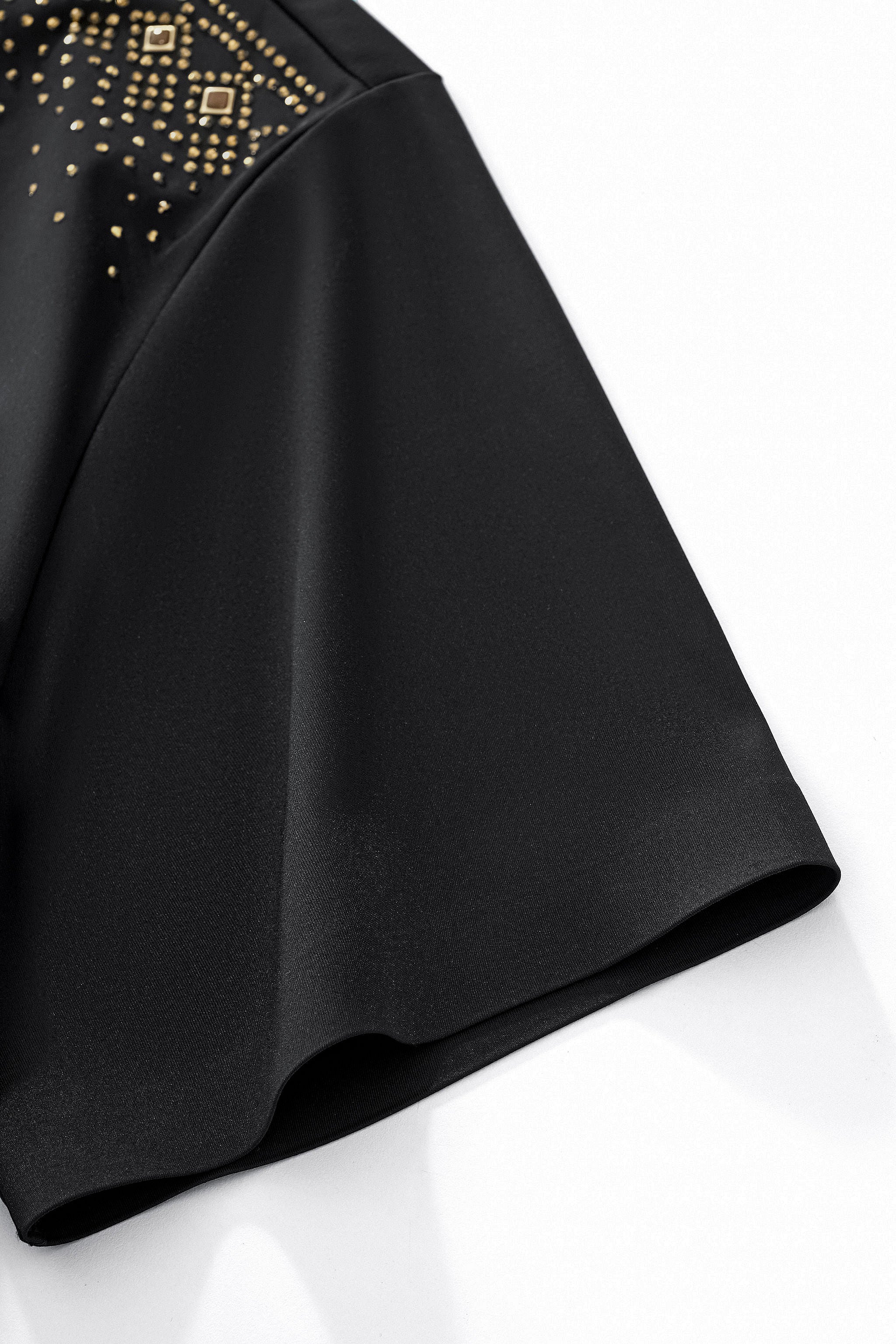 Lustre Trim Polo BLACK/GOLD