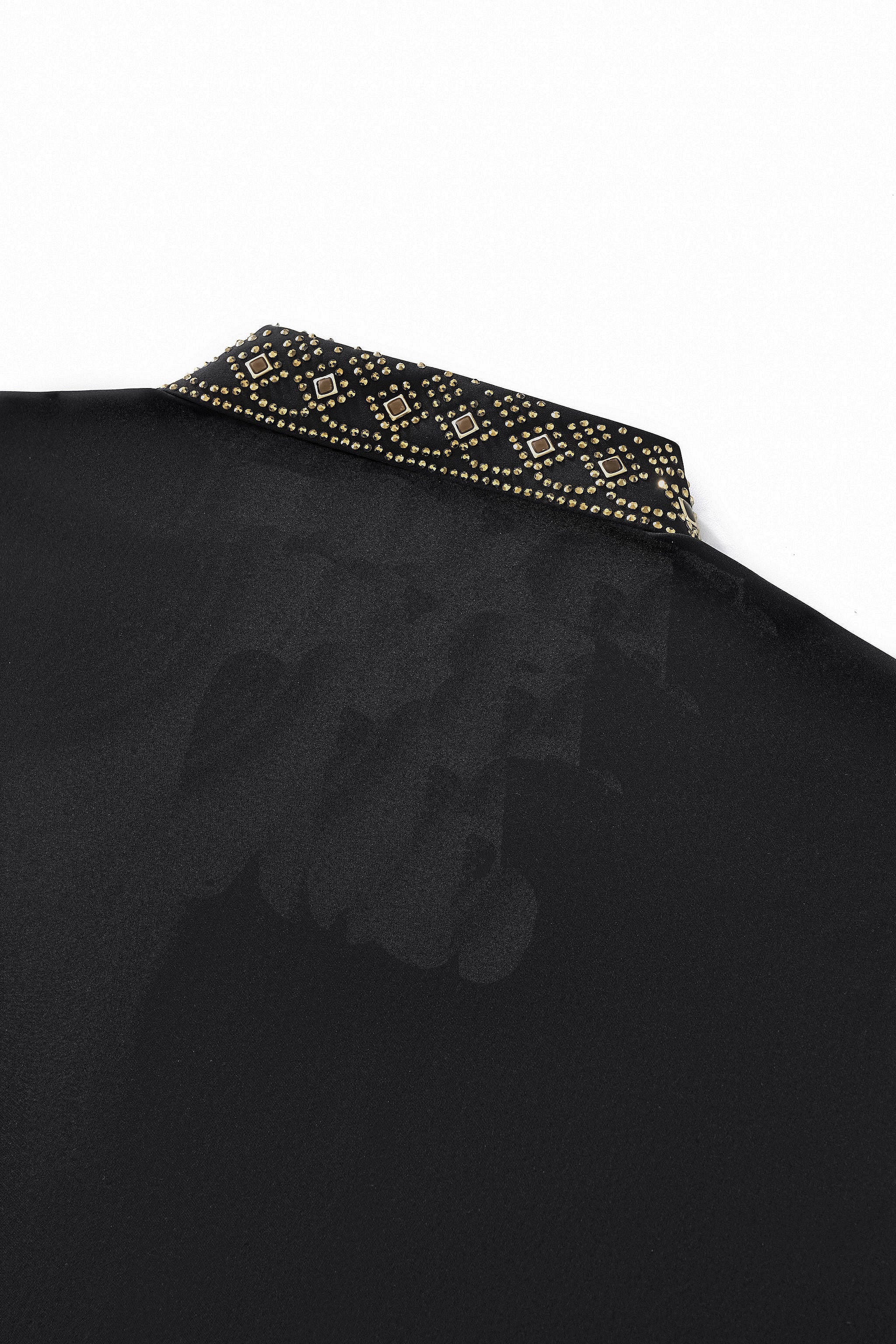 Lustre Trim Polo BLACK/GOLD
