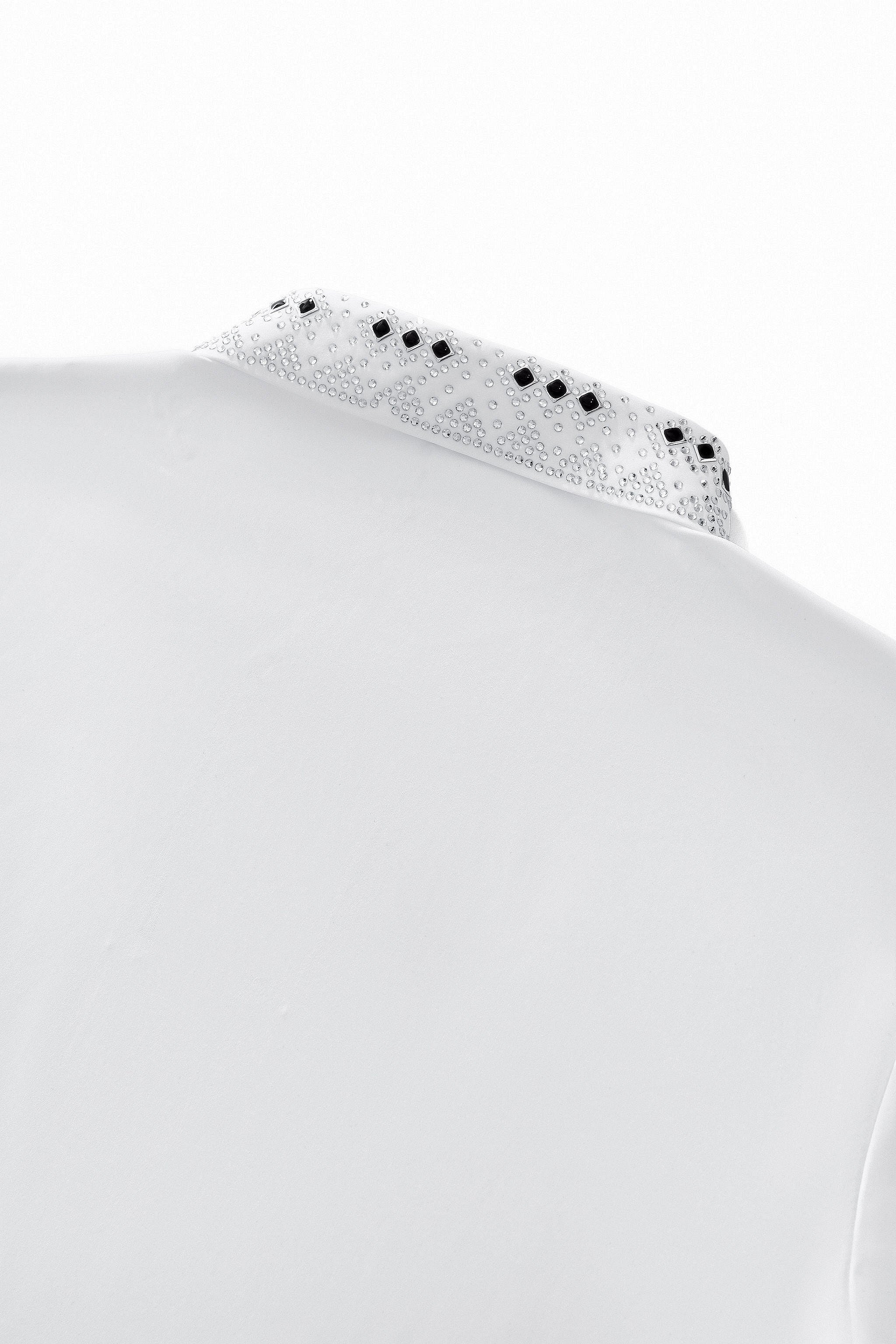 Lustre Matrix Polo WHITE/SILVER