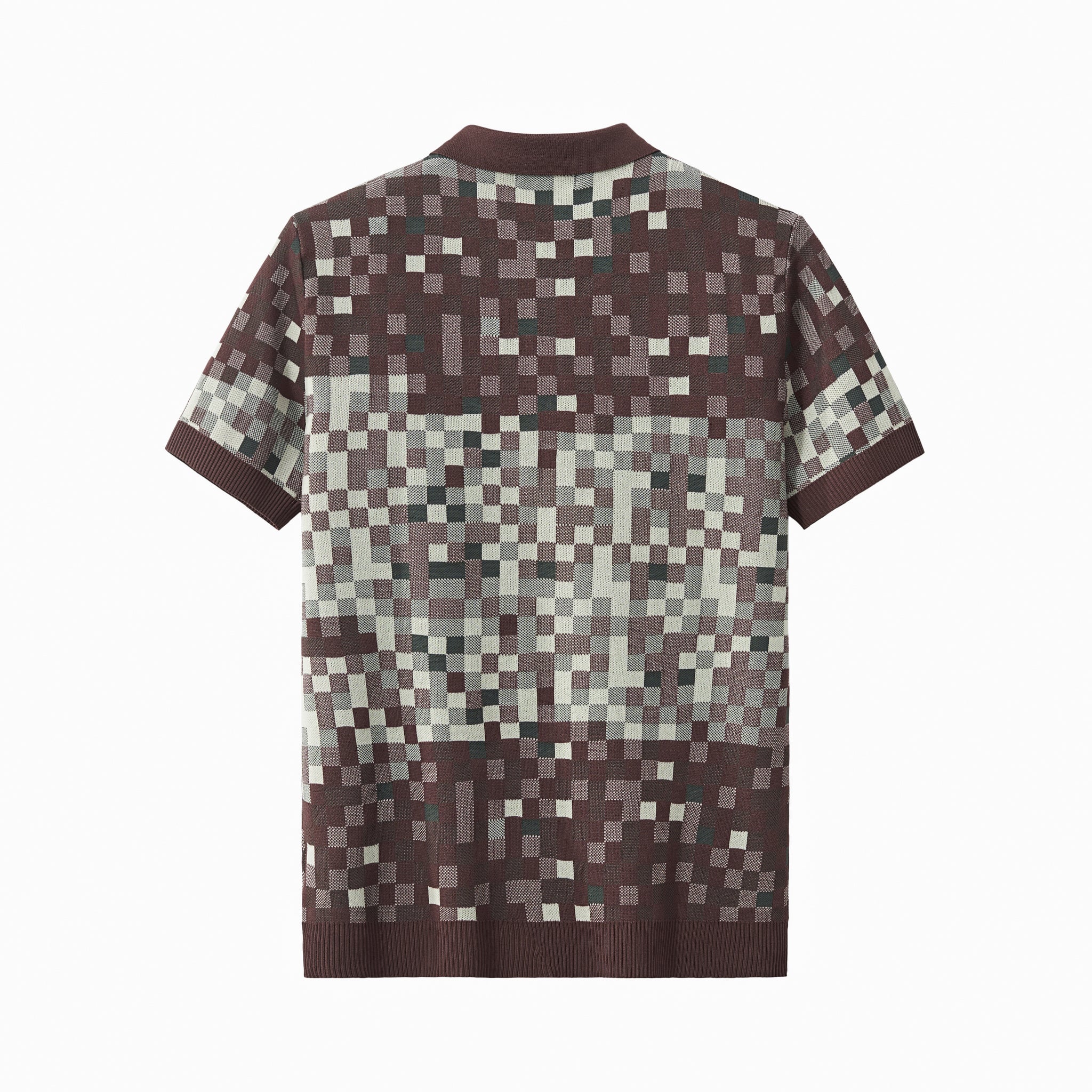 Pixel Fade Polo KHAKI