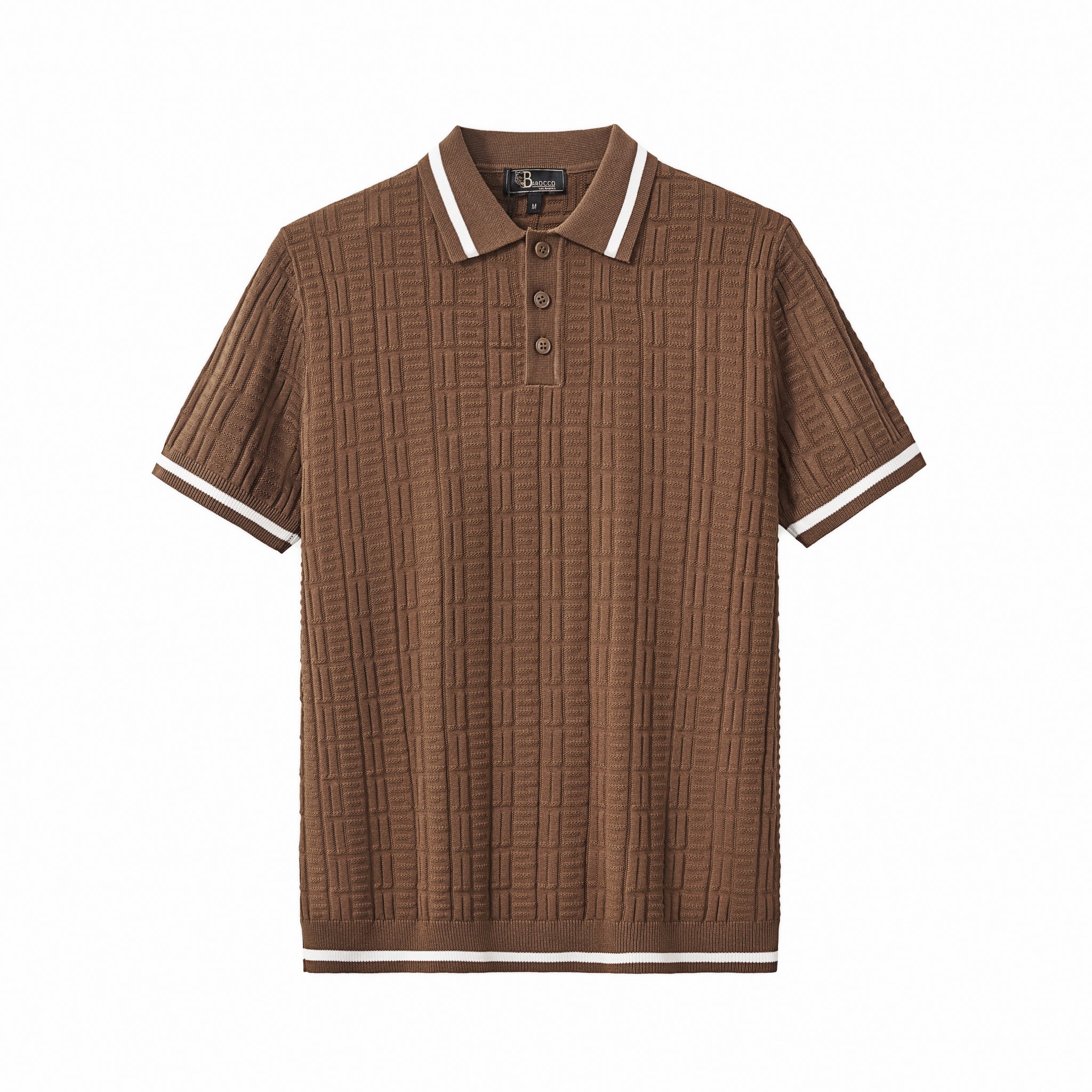 Textura Polo COFFEE