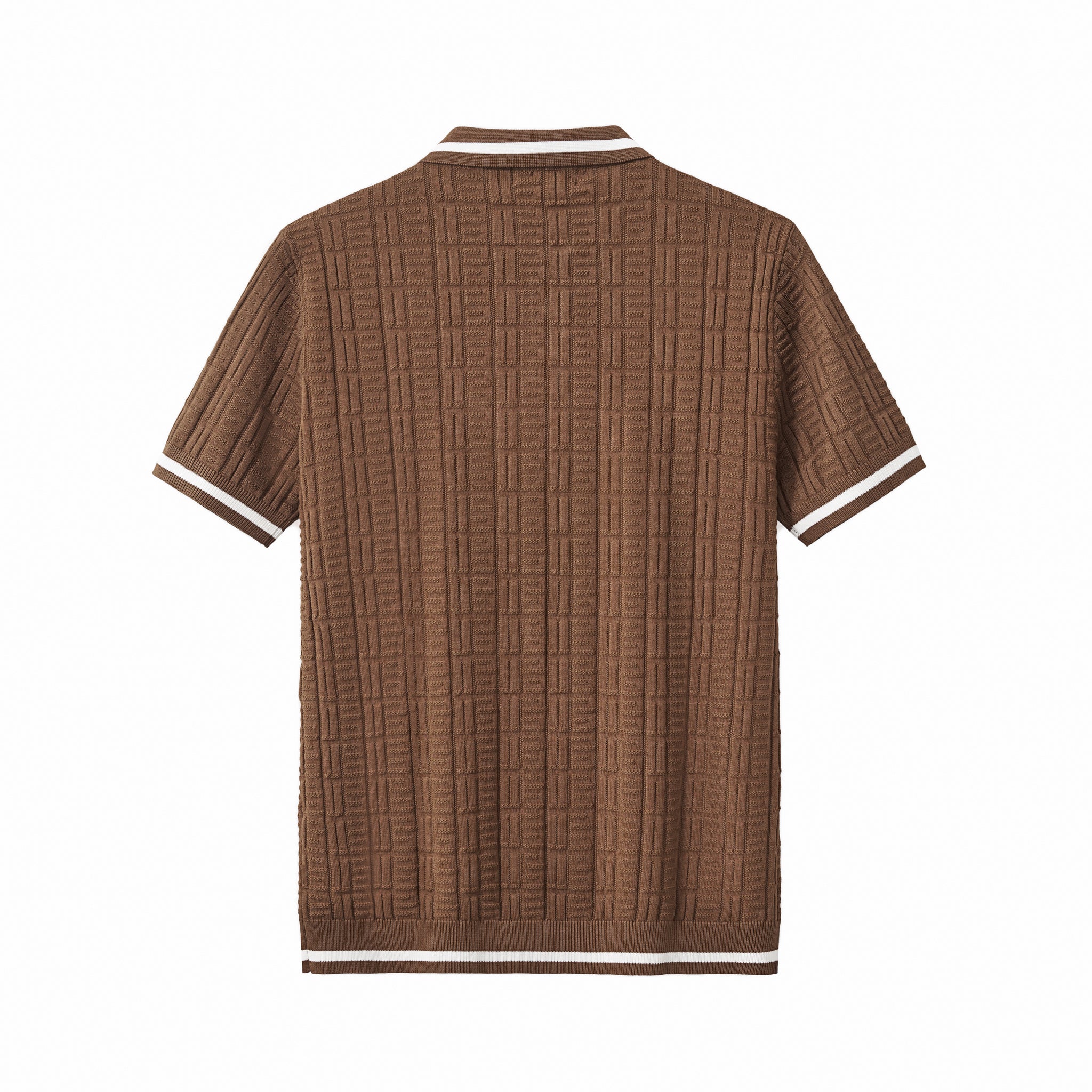 Textura Polo COFFEE