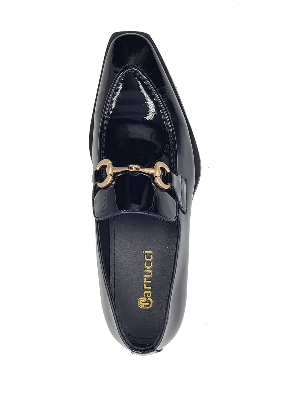 Patent Leather Buckle Loafer
