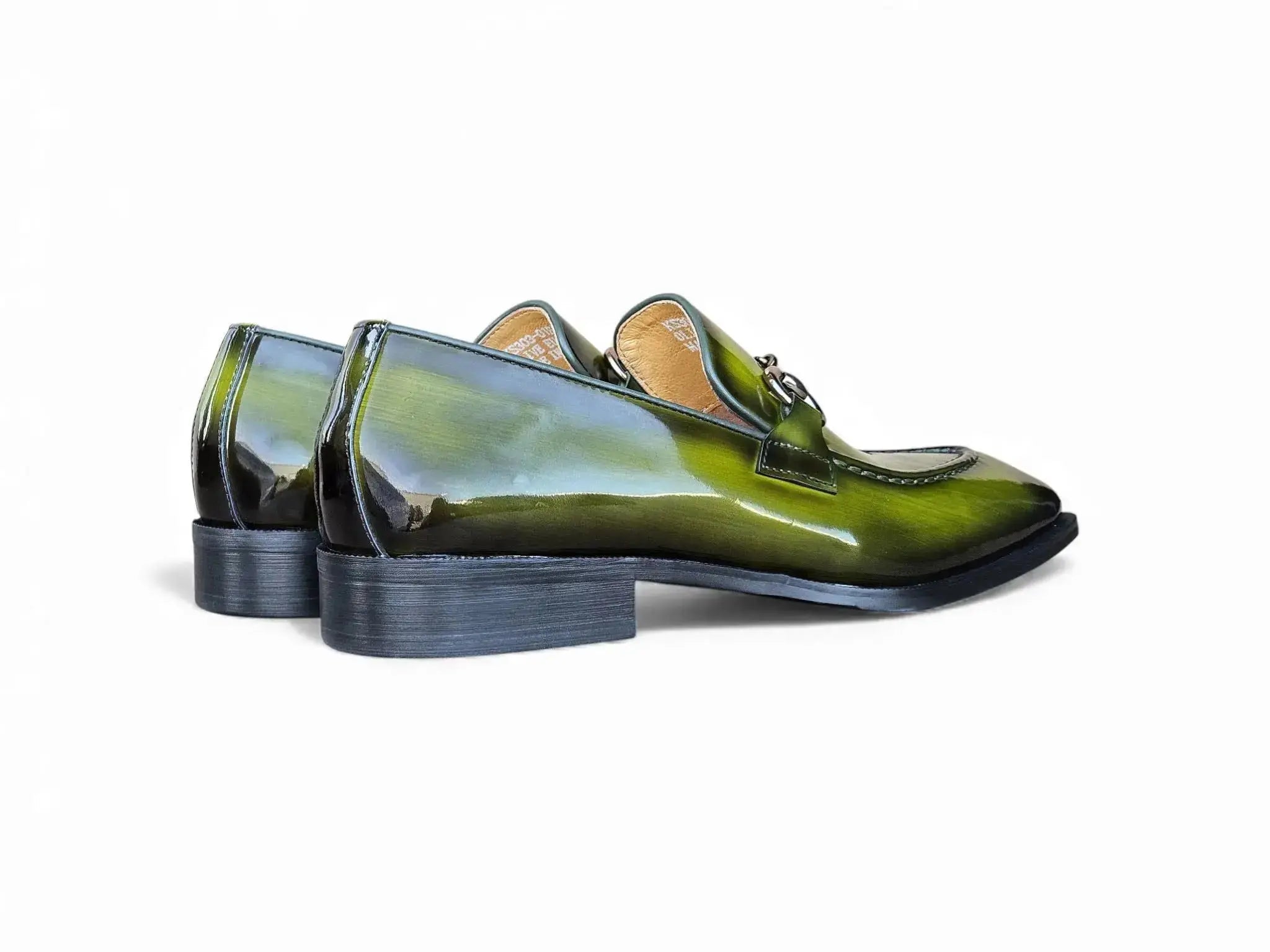Patent Leather Buckle Loafer