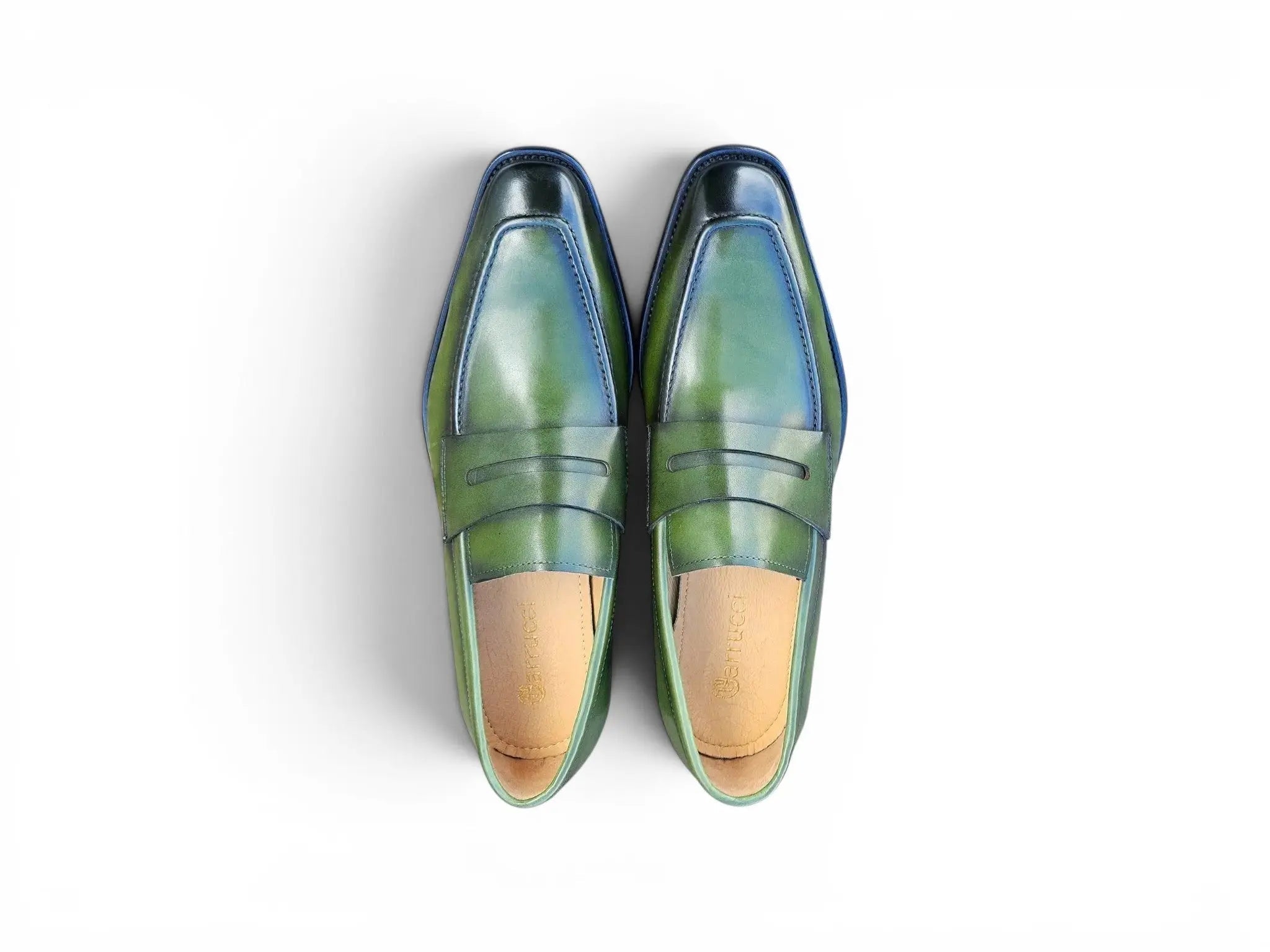 Patina Finished Penny Loafer