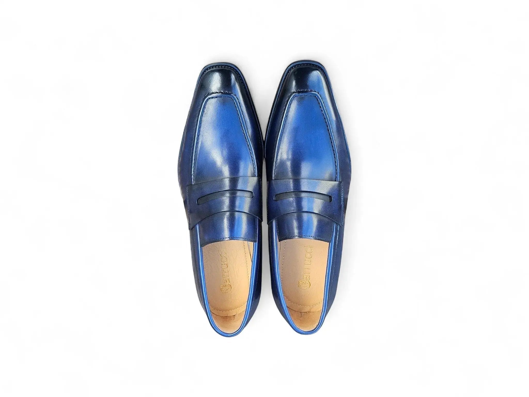 Patina Finished Penny Loafer