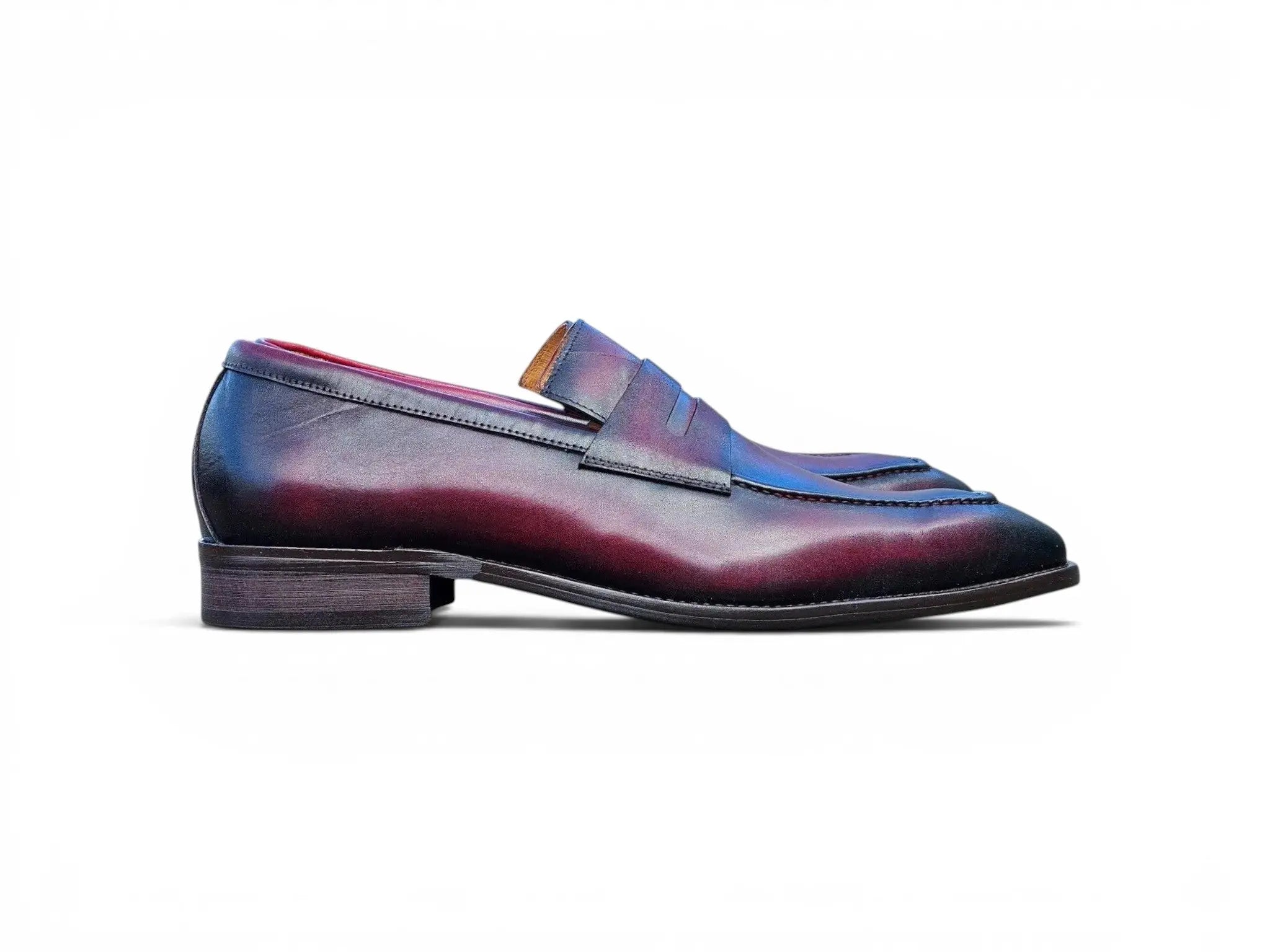 Patina Finished Penny Loafer