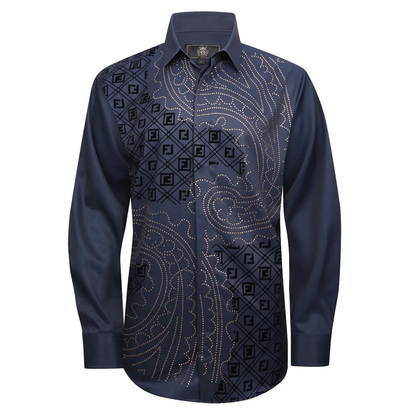 Patterned Prestige NAVY