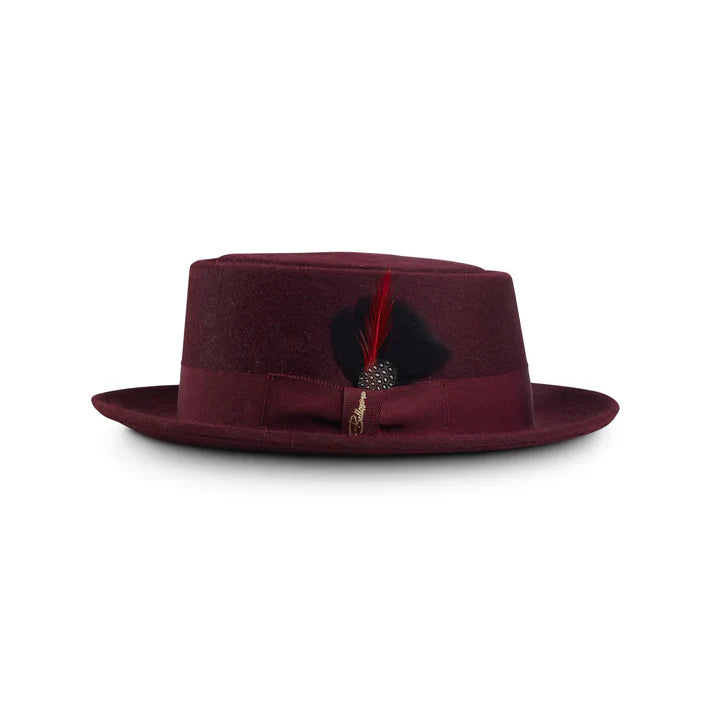 Pork pie - Silky - Burgundy
