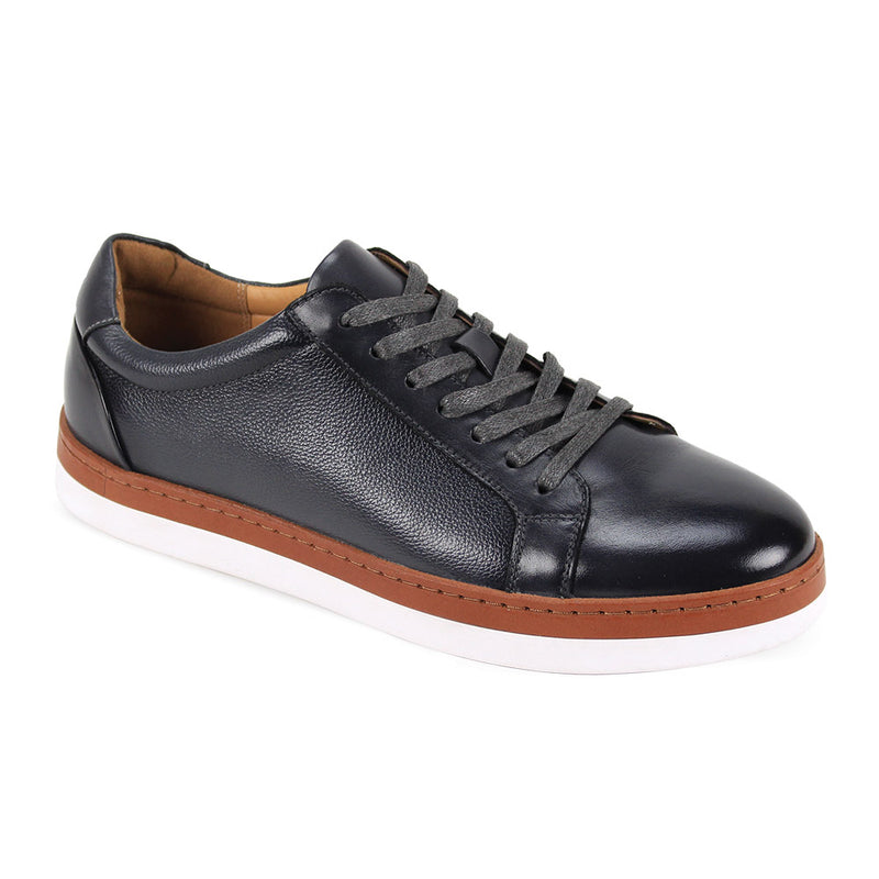 Giovanni Porter Leather Sneaker Grey