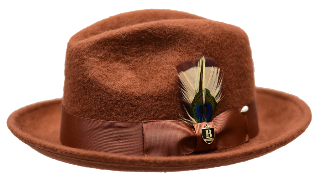 Bruno Capleo RA-762 Beaver/Rabbit Cognac