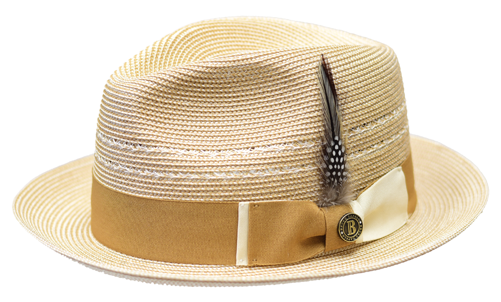Bruno Capelo The Ricardo RI-284 Straw Hat Ivory/Coganc