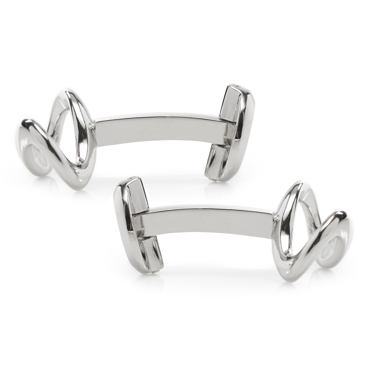 Sterling Silver Infinity Symbol Cufflinks