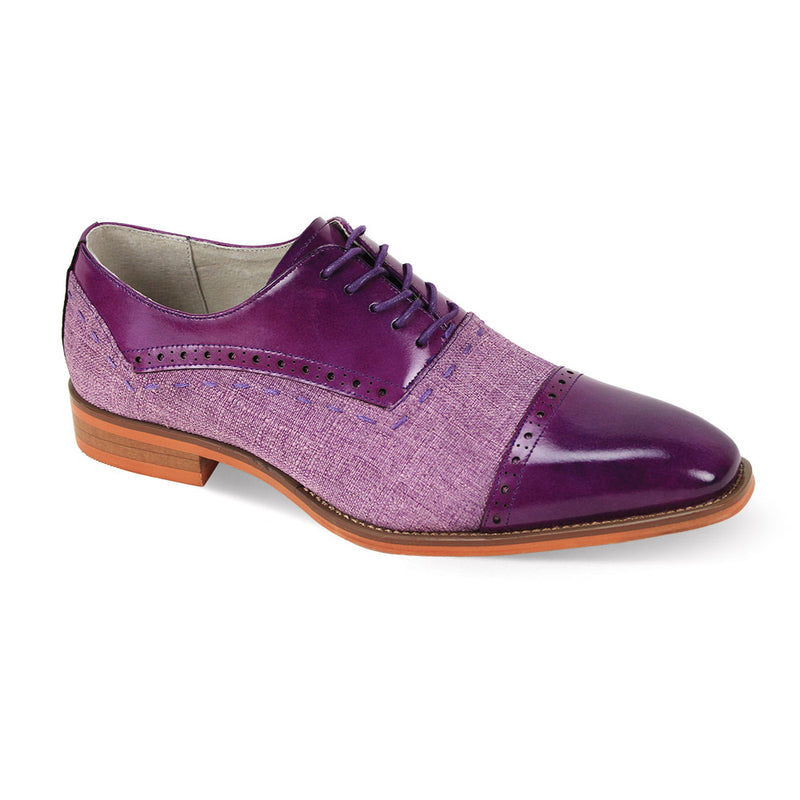 Giovanni Reed Cap Toe Shoes Purple/Lavander