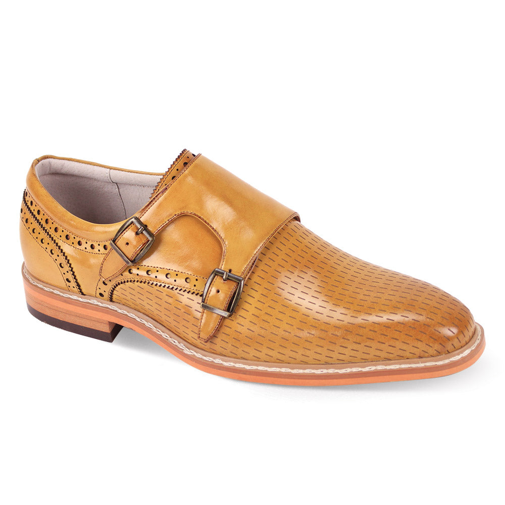Giovanni Rocky Leather Shoes Scotch
