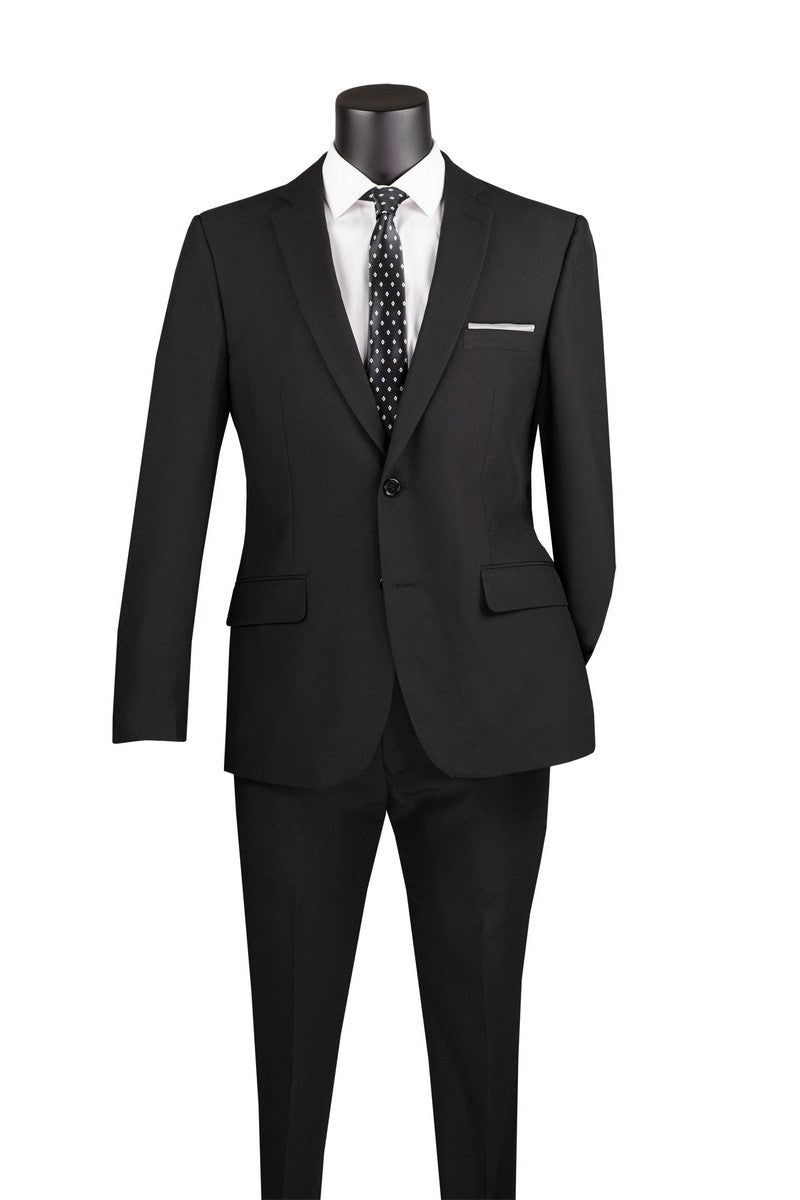 Lucci S-2PP 2 pcs Suit Black