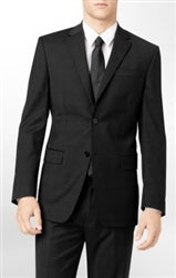 Caravelli S600512N 2Pcs Modern Fit Suit Black