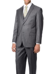 Caravelli S600512V 3Pcs Modern Fit Suit Grey