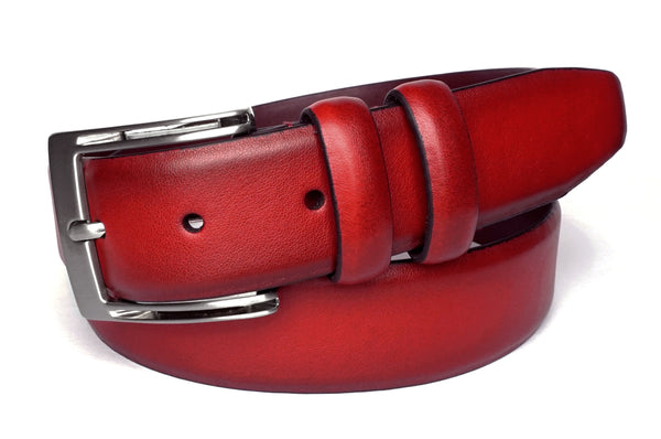 Stacy Adams SA533B-640 Leather Belt Red