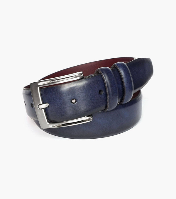 Stacy Adams SA533B-410 Leather Belt Navy