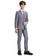 Stacy Adams 5pc Boys Suit, Grey