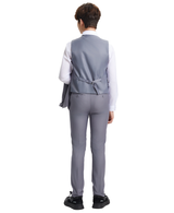 Stacy Adams 5pc Boys Suit, Grey