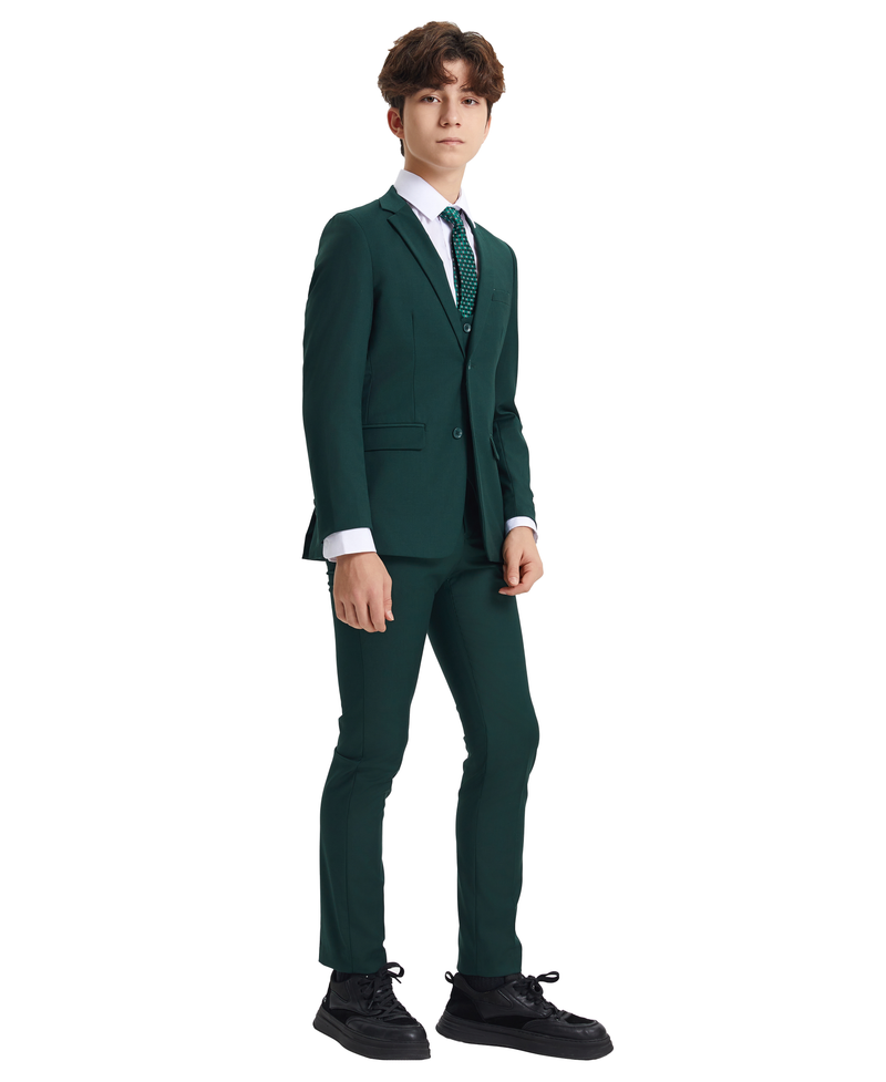 Stacy Adams 5pc Boys Suit, Green