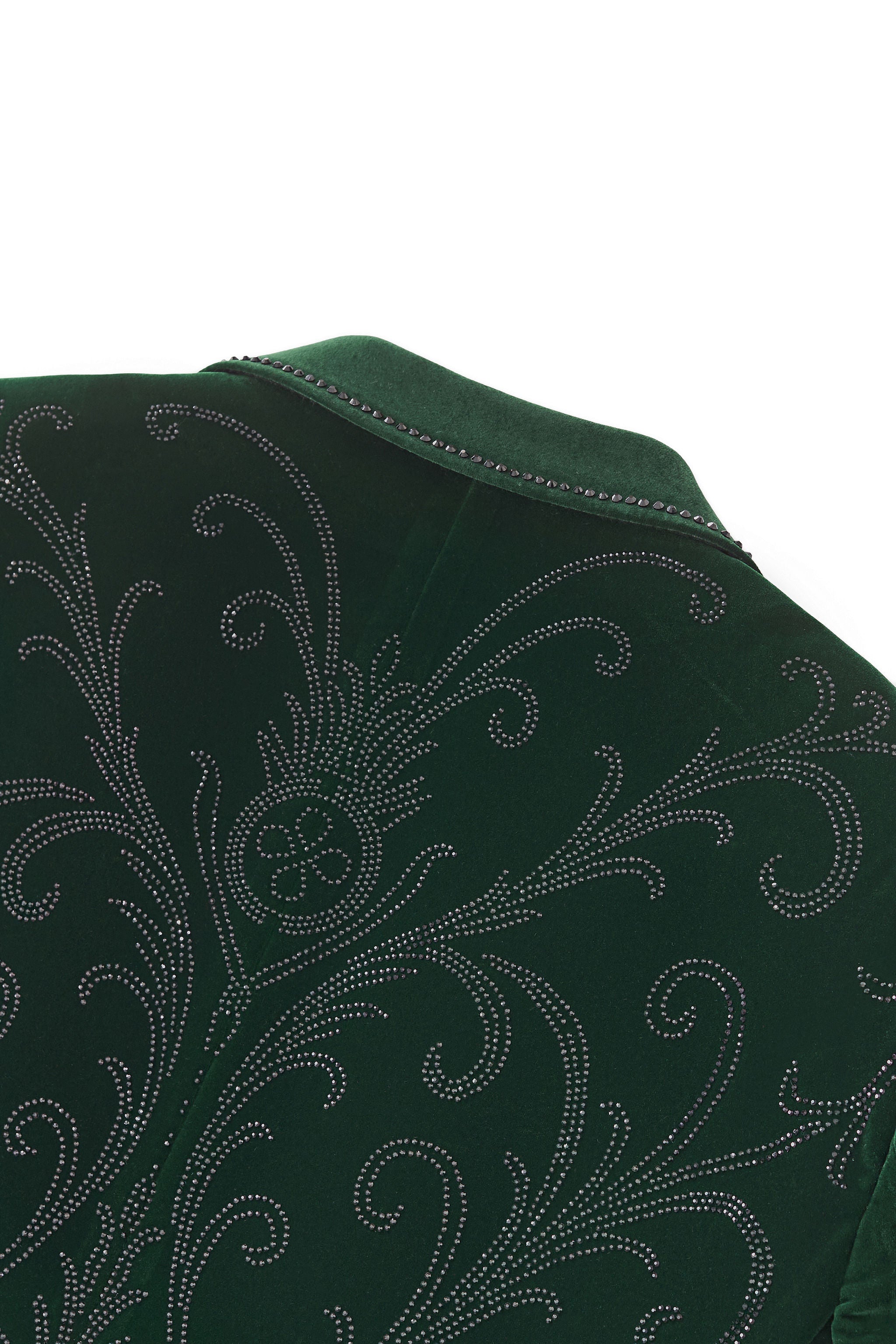 Valent Velvet Blazer GREEN