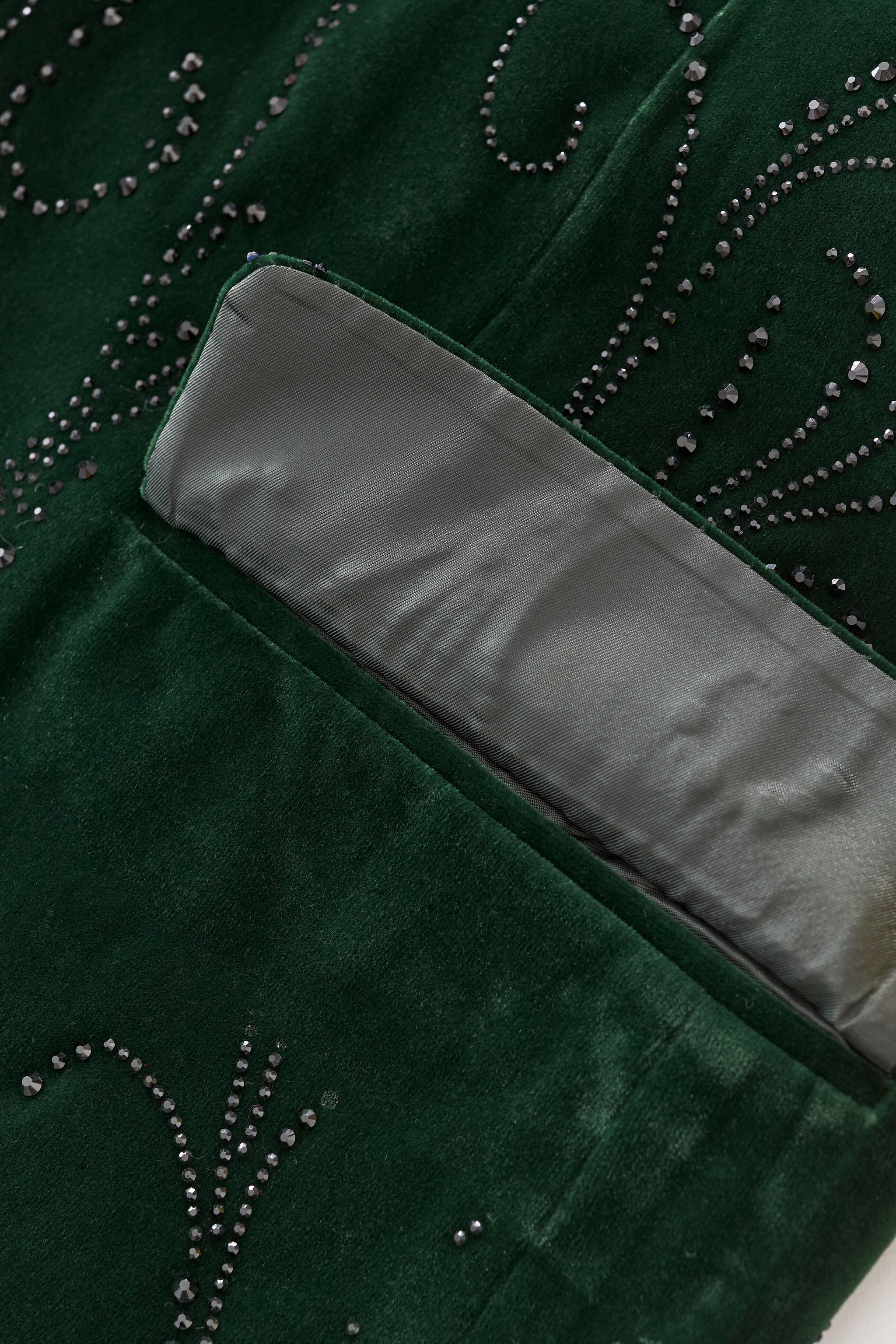 Valent Velvet Blazer GREEN
