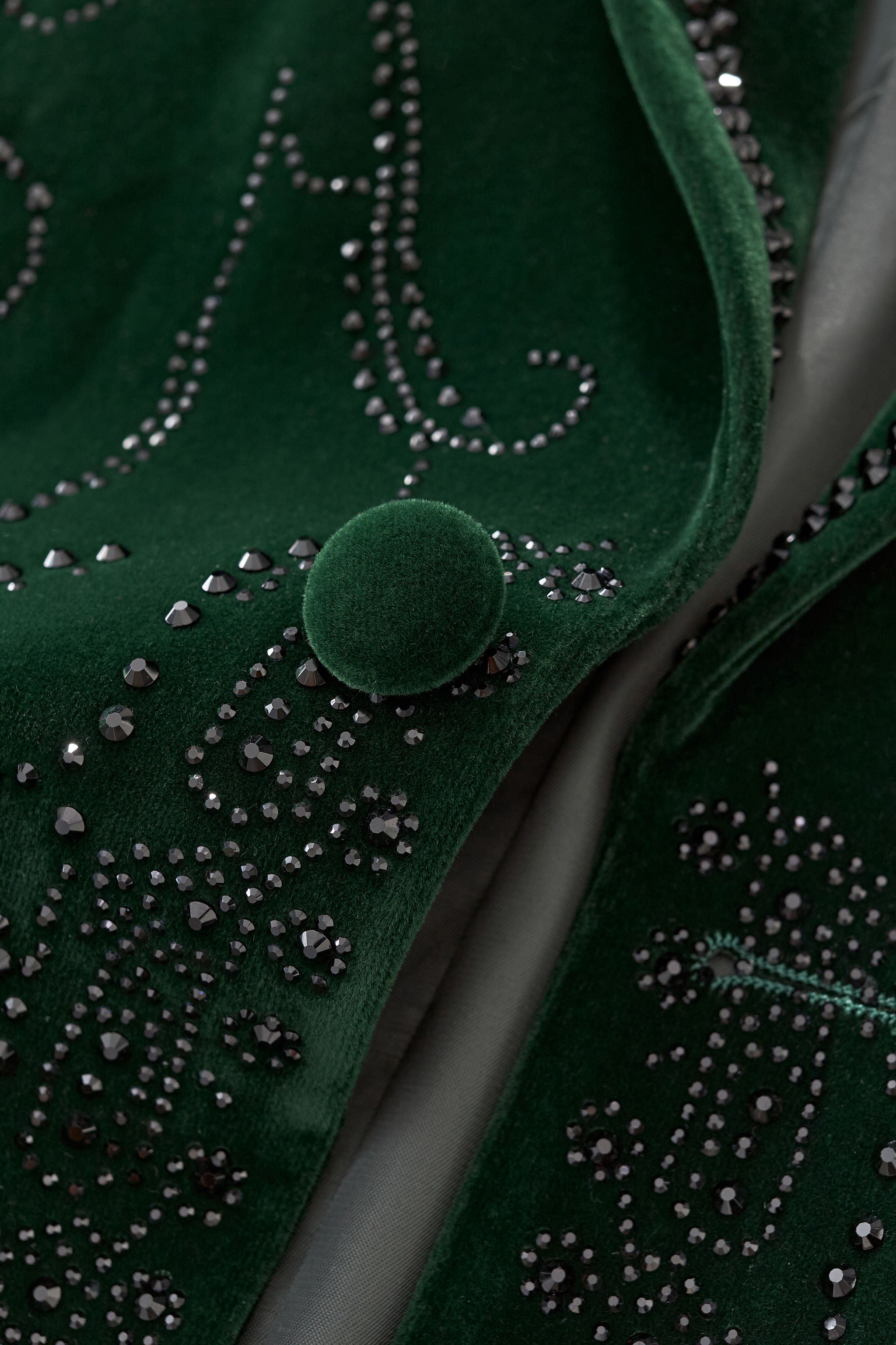 Valent Velvet Blazer GREEN