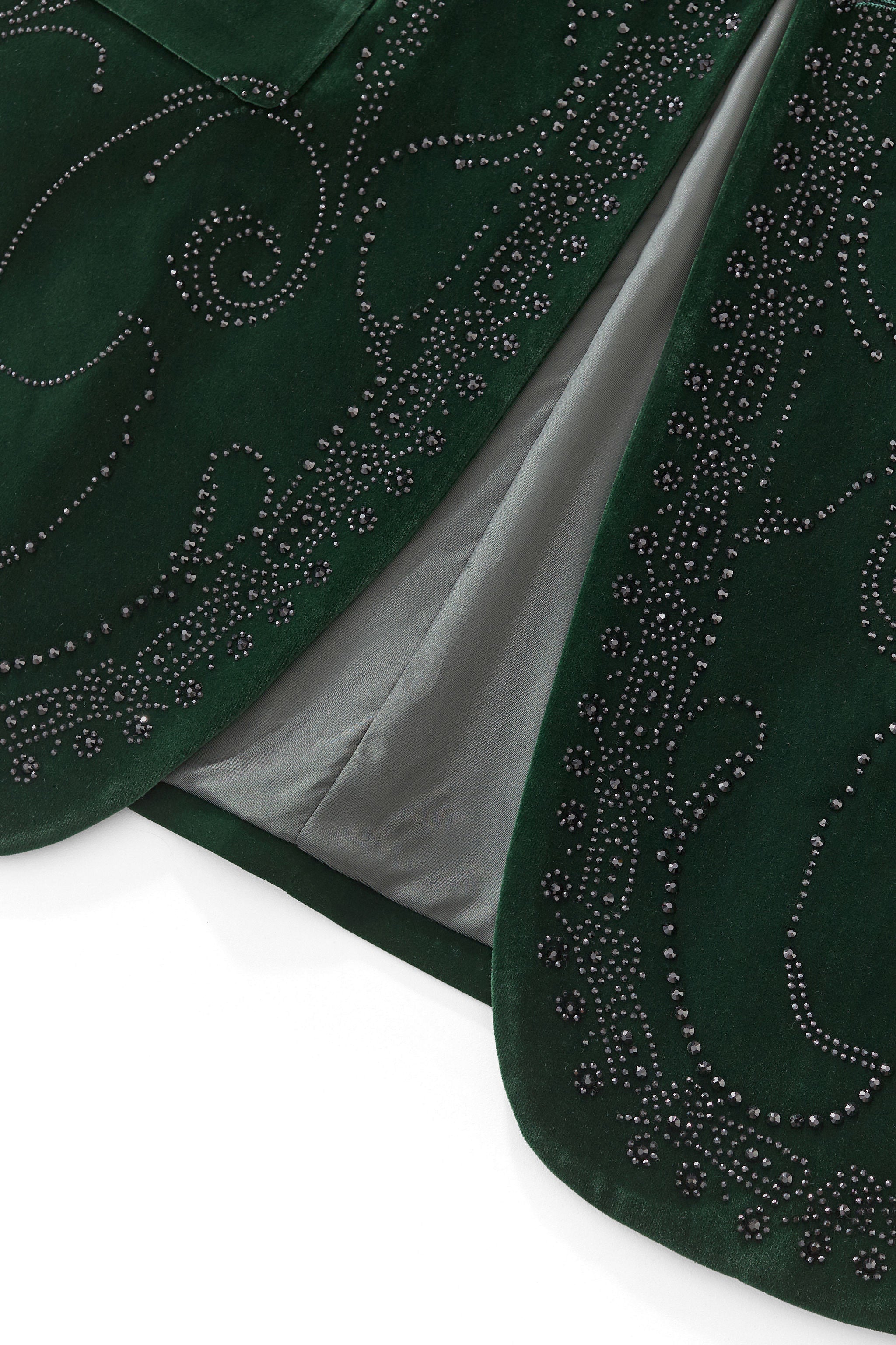 Valent Velvet Blazer GREEN