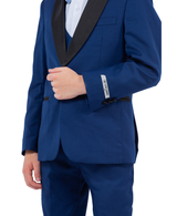 Stacy Adams Slim Fit Boys 5pc Tuxedo, Indigo