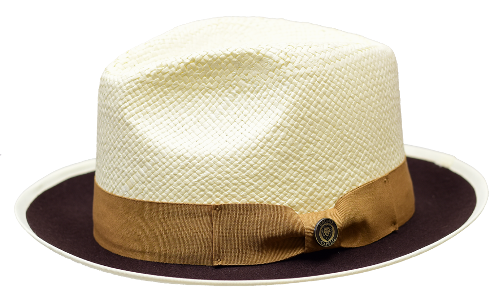 Bruno Capelo SE-422 The Sebastin  Straw Natural/Brown/Cognac