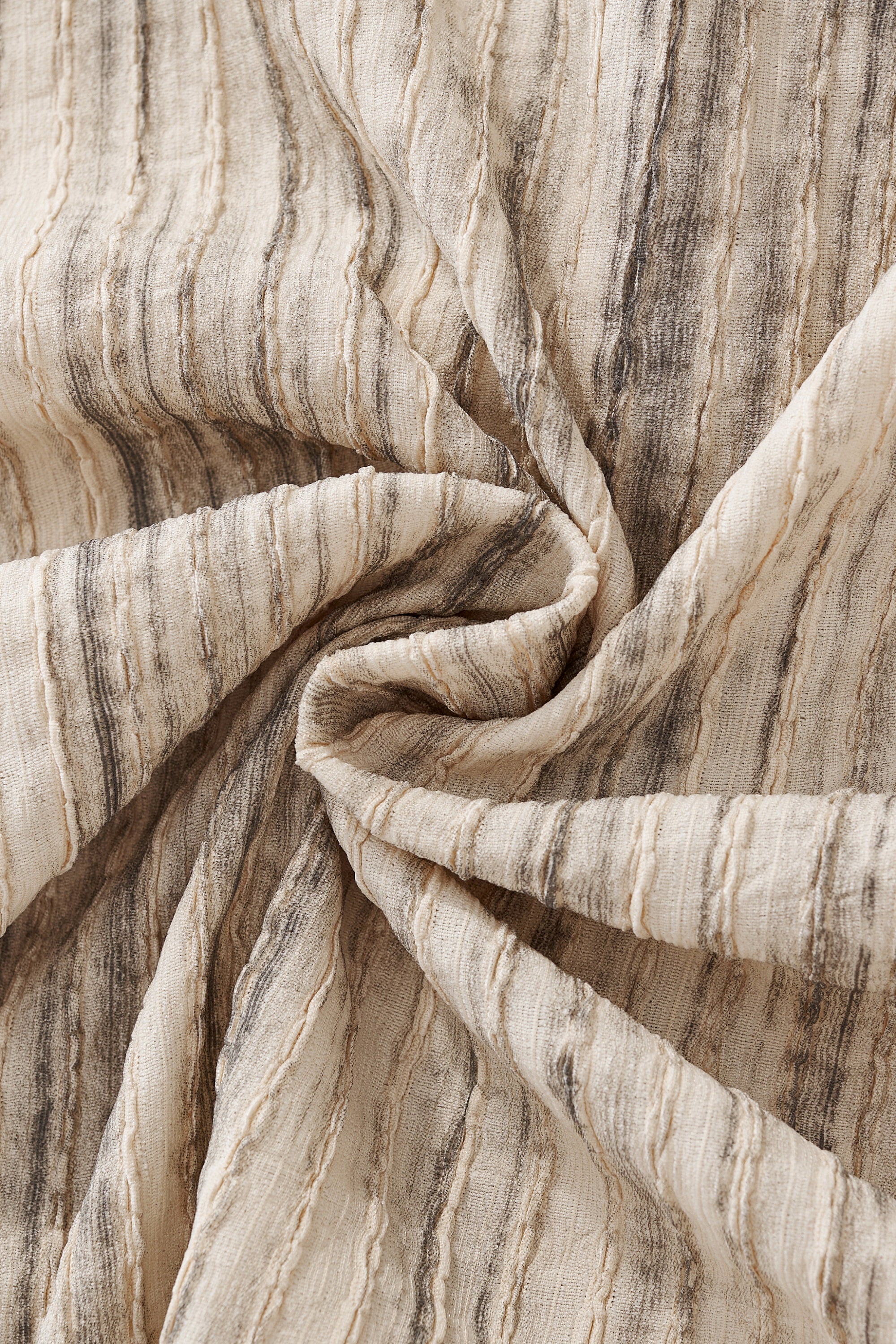 Canyon Set – Printed LS Shirt & Pleated pant TAUPE