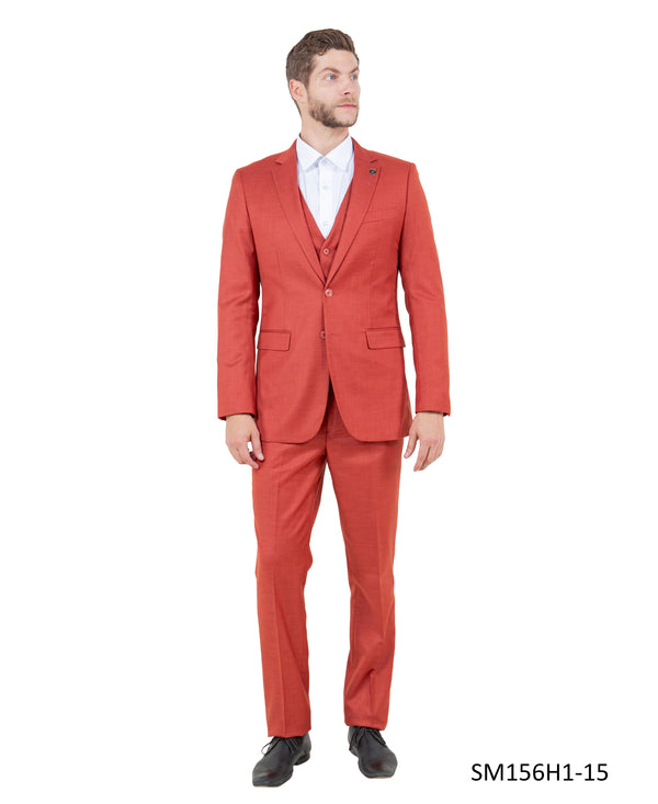 Mens Suit Solid by Stacy Adams