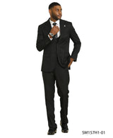 Mens Suit Tone on Tone by Stacy Adams