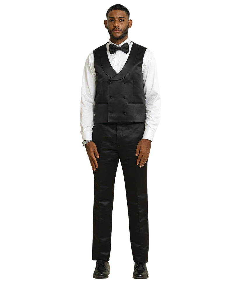 Mens Suit Satin Peak Lapel by Stacy Adams