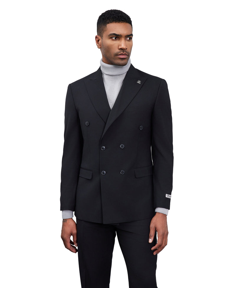 Mens Suit Double Breasted by Stacy Adams