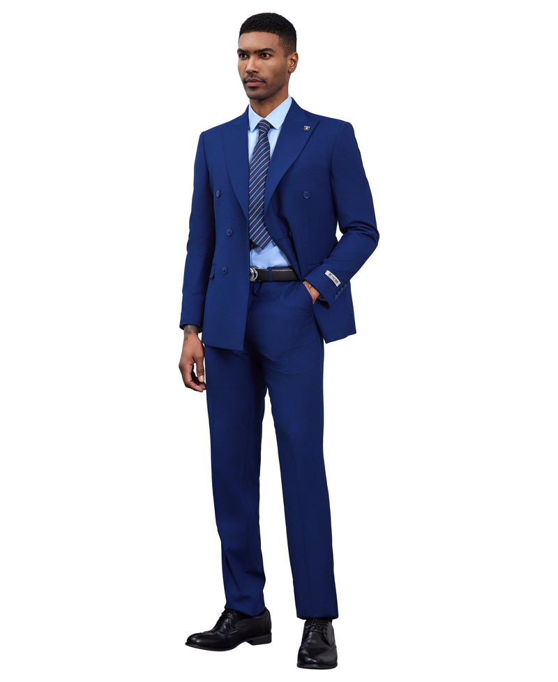 Mens Suit Double Breasted by Stacy Adams